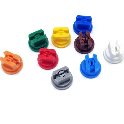 10 pieces in a lot) 80 Degree Hollow Cone 110 Degree Flat Fan Plastic Spray Nozzle Tip for Agricultural Pesticide Boom Sprayer