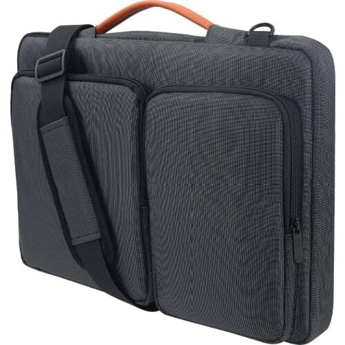 Waterproof Laptop Bag Sleeve for MacBook Air Pro 13 14 15.6 Inch PC Case Computer Messenger Shoulder Pouch Briefcase