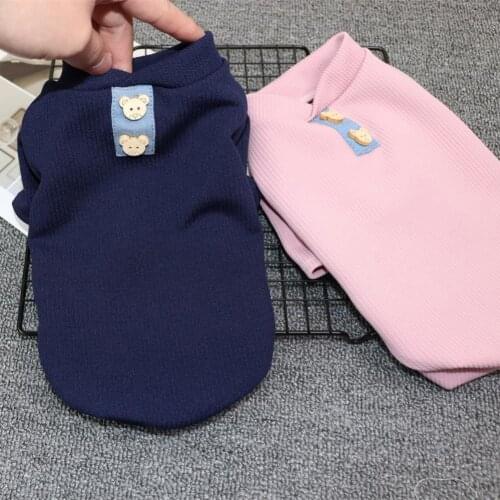 Winter Warm Pet T-shirt Clothes Pet Dog Hoodies for Chihuahua French Bulldog Pet Puppy Sweatshirt Clothing Pets Clothing Outfit