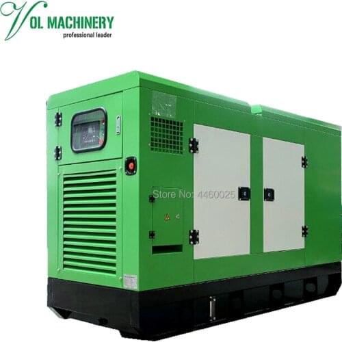 50kw Silent Generating set Weichai Engine water cooling Three Phase 400V Electric Start