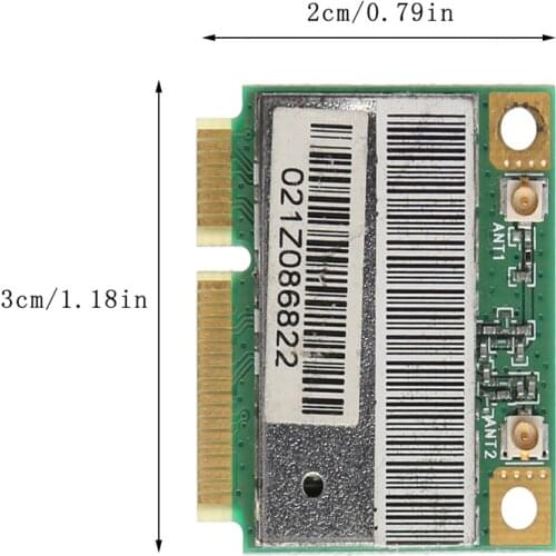 AR9285 AR5B95 Half Height Mini PCI-E 150Mbps Wireless Wlan WiFi Card For Atheros 32CA