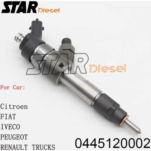 Big sale auto fuel complete injector 0445 120 002 and diesel inyector 0445120002, 0 445 120 002 for RENAULT TRUCKS