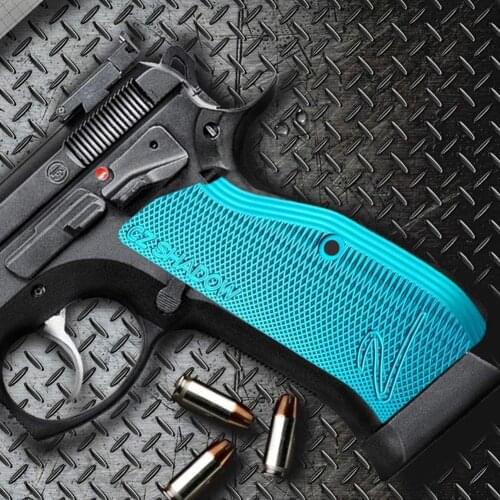 CZ75 SP-01 2 Grip C Type Screws Tactical Handle Angled Aluminum Mag Release Button Foregrip Airsoft Hunting Rifle Accessories