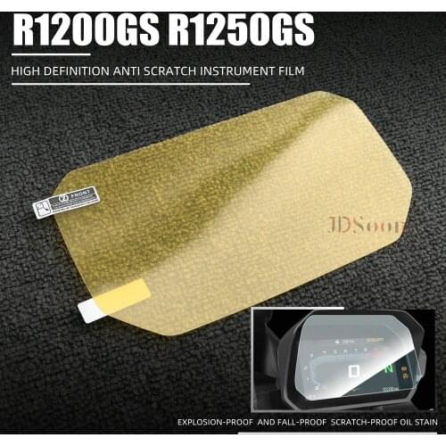 For BMW R1200GS R1250GS LC Adv Cluster Scratch Film Protection Screen Protector TPU F750GS F850GS C400X F900XR Accessories