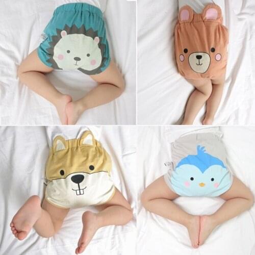 Cotton Animal Shorts for Boy Bloomers Baby Girl Clothes Baby Girl Diaper Covers PP Pants Baby Girl Short Summer Baby Boy Clothes