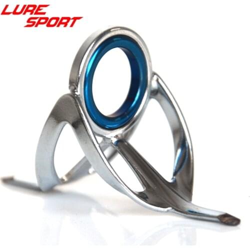 LureSport 4pcs Heavy Duty Stamped frame Boat guide BHG Fishing Rod Building component Repair DIY Accessory