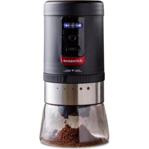 OR-G1 Mini Grinder Coffee Bean Grinder Household Small Stainless Steel Grinder Electric Grinder USB Charging Port 485g
