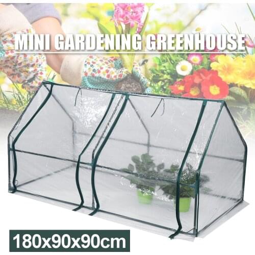 180x90x90cm Mini Greenhouse Home Outdoor Flower Plant House Gardening Winter Shelter Canopy Waterproof Garden Greenhouses