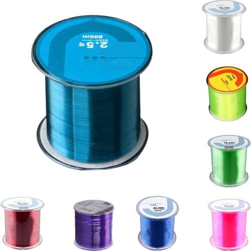 Nylon Line Strong Nylon Fishing Line 500M Monofilament Line Japan Material Fishline Carp Fishing Supplies