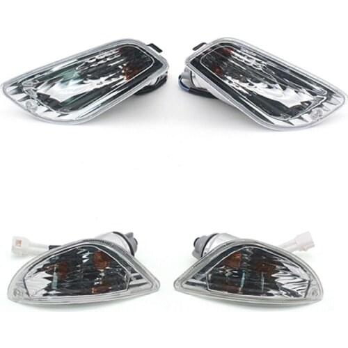 Motorcycle Front and Rear Turn Signal Indicator Light Blinker for Piaggio Vespa LX LXV S 50 125 150