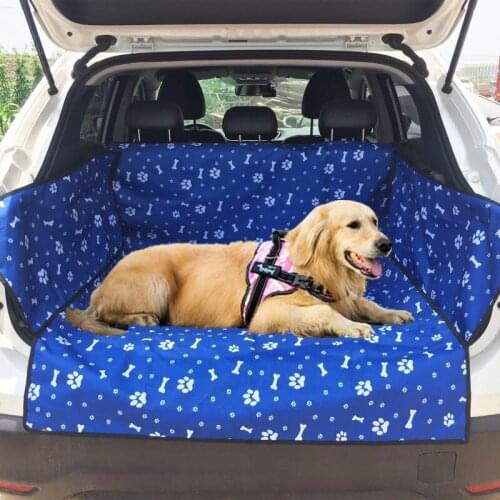 Pet Carriers Oxford Waterproof Car Pet Seat Cover Dog Car Back Seat Mat Hammock Cushion Protector Puppy Accessories Supplies