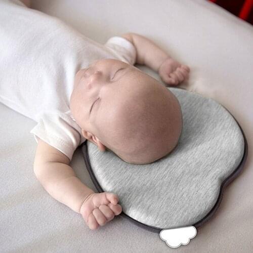 Baby Pillow Newborn Infant Sleep Positioner Anti Roll Cushion Flat Head Stereotype Baby Nursing Pillow for Babies' Sleeping