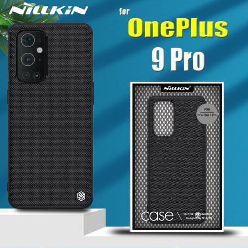 Nillkin Textured Nylon Fiber Case for OnePlus 9 Pro Durable Non-slip Shockproof Back Cover on One Plus 9 Pro Capa Funda