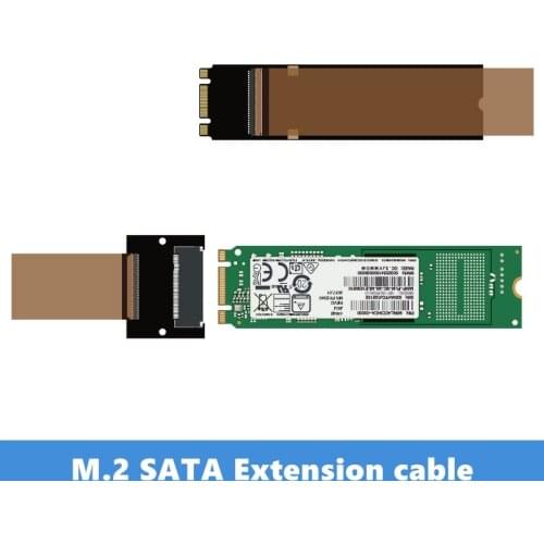 M.2SATA extension cable Bkey ssd external NGFF SSD extension cable 2240/2280