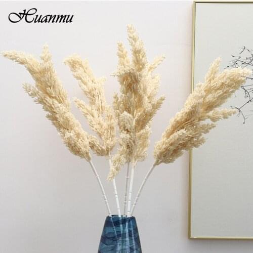 1/3 pcs Reed Grass Wedding Bouquet Fake Flower Artificial Plant Home Decor Natural Party Tabletop Decor Photography Props