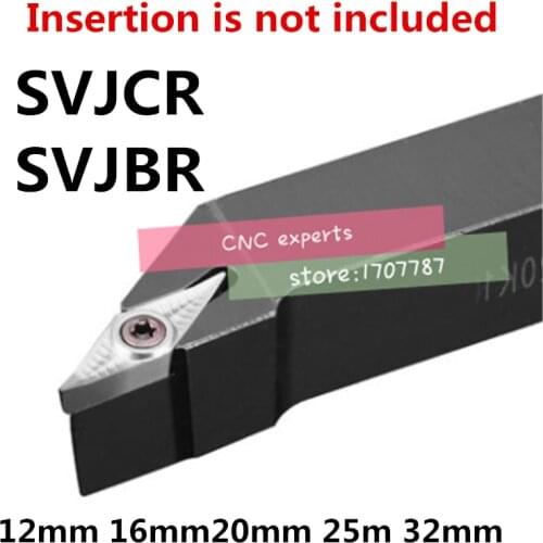1PCS SVJBL SVJBR SVJCL SVJCR 1212H11 1616H11 1616H16 2020K11 2020K16 2525M16 3232P16 CNC External Turning tools