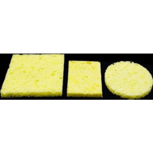 10pcs Solder Iron Tip Welding PCB Cleaning Pads Universal Soldering Iron Replacement Sponges UseTo Soldering Tip Clean Tools