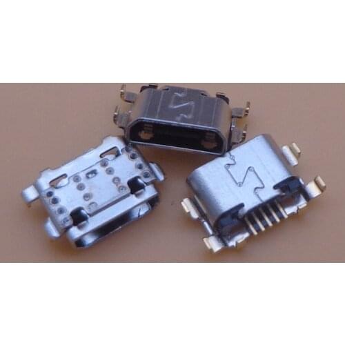 100pcs/lot For Motorola Moto G6 Play XT1922 New micro usb charging jack connector socket power plug dock v8 port female