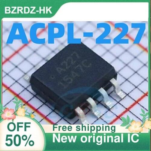2-10PCS/lot ACPL-227-500E ACPL-227 A227 SOP8 New original IC