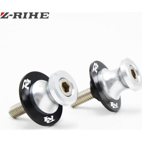 2018 Motorcycle New 6mm-10mm CNC Swingarm Slider Spools stand screws Fit For Yamaha YZF R1 YZF-R1 2004 2005 2006 -2016 R1 LOGO