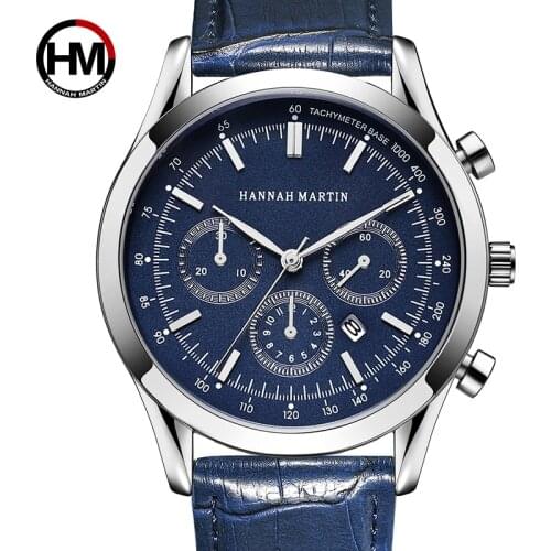 2020 Hannah Martin Mens Sport Watches Top Brand Luxury Watch Men Military Watch Waterproof Auto Date Watch Clock reloj hombre