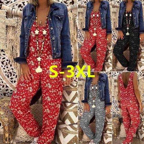 Maternity Pants Pregnant V-Neck Rompers Trousers Casual Pregnant Women Sleeveless Overalls Jumpsuit Pregnancy Clothing Plus Size