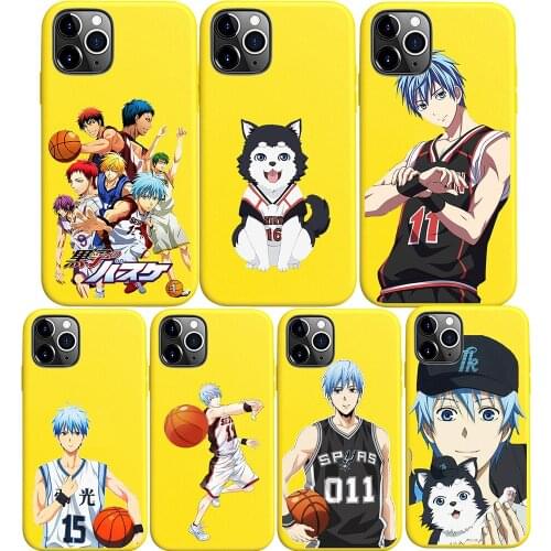 2021 Kuroko No Basket Anime Phone Case for IPhone 6 6S 7 8 X XS XR 11 12 Pro Max SE 2020 Coque Funda Cover Funda Etui luxury