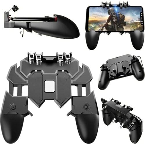 Gamepad Gaming Controller for iPhone 7 Samsung A50 s10 note10 + Mobile Controller Controlador Pubg Joystick Telefon Oyun Konsolu