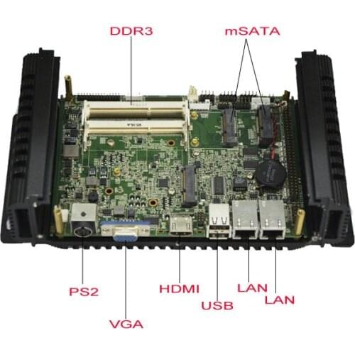 Mini-PCI-e Fanless Iindustrial PC( LBOX-2550)