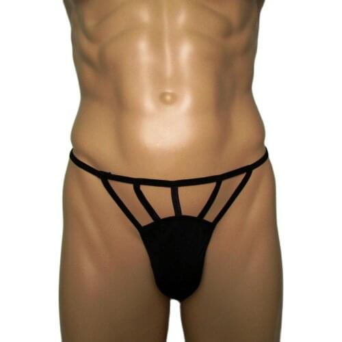 Jockstrap men sissy pouch string Mens underwear tangas men sexy Bikini gay micro thongs transparent hombre men erotic panties