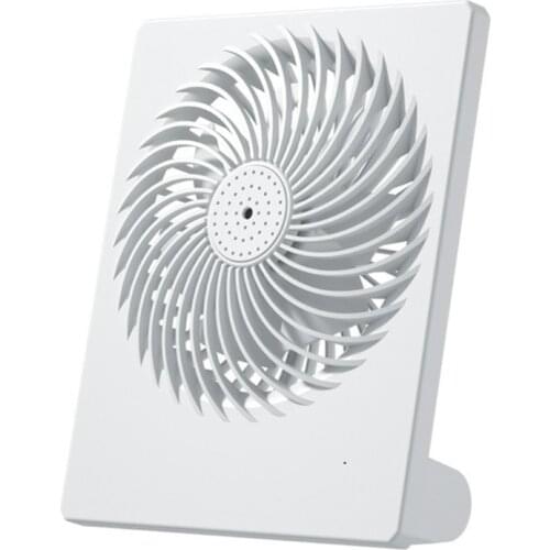 USB Desktop Fan, Portable Fan with Strong Airflow, 3 Speeds, Quiet Personal Desk Fan for Office Table Bedroom Kitchen
