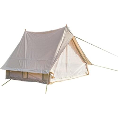 NORDISK 4 Person A-frame Tent Camping Scouting Portable Shelter Square Good Classical Tent Cotton Fabric