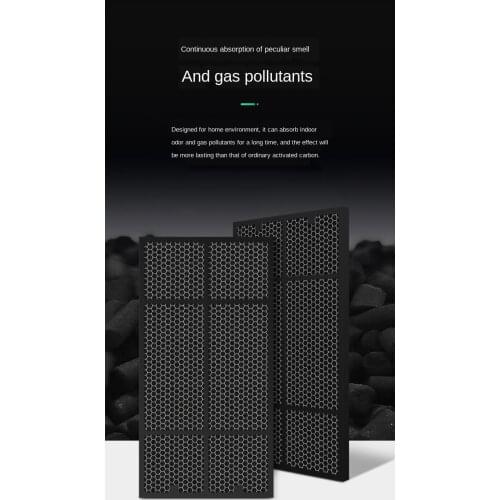 With Amway Air Purifier Yixin 101076ch Filter Element 2+3 HEPA Activated Carbon Odor Filter Set