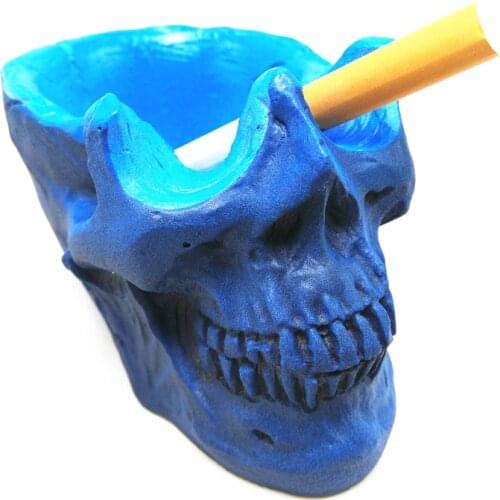 Ashtray Skull Silicone Mold Concrete Mold Resin Gypsum Chocolate Candle Mold