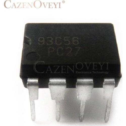 10pcs/lot AT93C56 93C56 DIP-8 In Stock