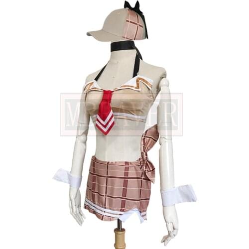 2021 Youtube Vtuber Amelia Watson Sexy Beach Swimsuit Cosplay Costume Uniform Christmas Halloween Custom-made Any Size