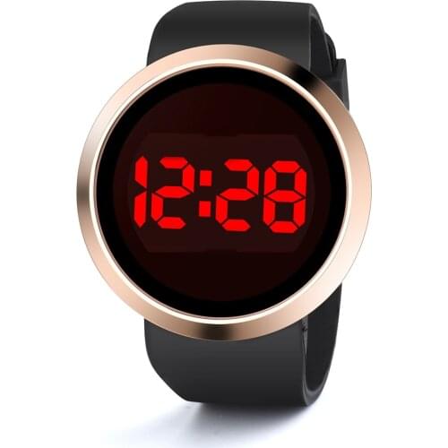 Unisex Watches Fashion Led Digital Touch Watches Women Men Casual Sports Watches reloj hombre montre homme erkek kol saati 2020