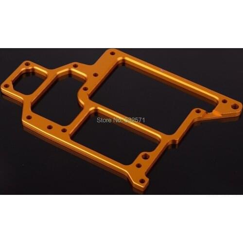 HSP 1:10 Model Car Upgrade Parts 108065 02069 Gold Compact Aluminum Radio Tray