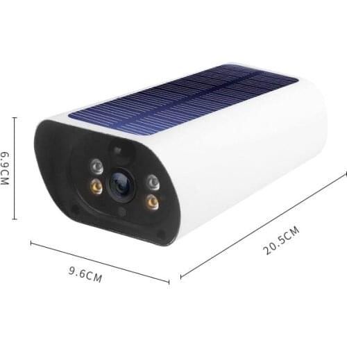 Wholesale 4G SIM Solar camera solar powered camera for out-door camera Shopping mall corridor RV farm