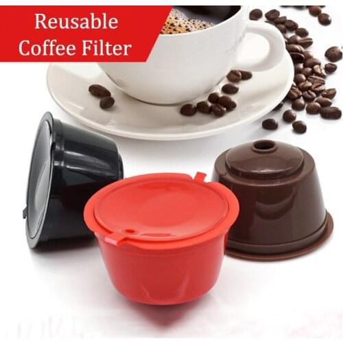 1Pc Reusable Coffee Filter Cup Reusable Coffee Capsule Filters For Nespresso Kitchen Accessories Food Grade Material