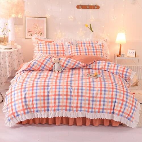 Sisher Luxury Bedding Set Soild Color Queen Duvet Cover Sets Single Double King Size Bedclothes Modren Cute Kid Bed Linen Sheets