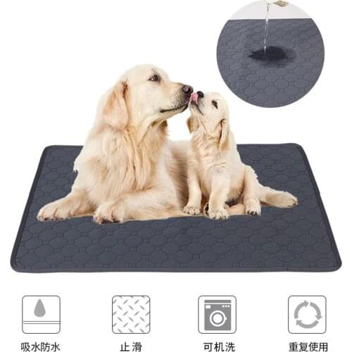 Washable Pet Urine Pad Anti Slip Dog Mats Washable Puppy Pee Pads