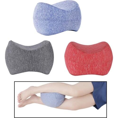 1pc Useful Memory Foam Knee Pillow for Sciatica Back Leg Zipper Closure