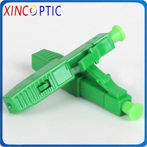 LC/APC Fast Field Assembly Connector,FTTH LC APC Optical Fiber Cable Quick Connector Fast Cold Connection Adapter