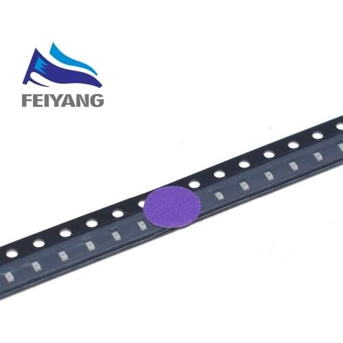 1000Pcs SAMIORE ROBOT 0805 Purple UV SMD lamp beads led 2012 Light emitting diode 3V 390-400NM 2.0*1.2*0.8MM