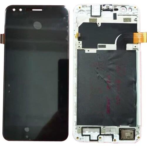 For Lava Z70 LCD Display+Touch Screen Digtizer Assembly With Frame With 3m stickers