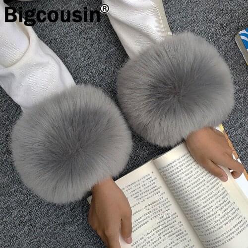 1Pair Faux Fur Cuffs 100% High Quality Winter Elastic Warm Wristbands Fur Oversleeve Bracelet Arm Warmmer Wrist Gloves Parkas