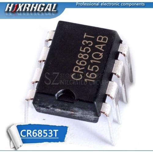 1pcs CR6853T CR6853 DIP8 DIP 6853
