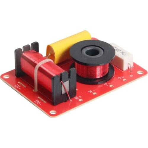 130W Speaker Crossover 2 Way High-Low 8 Ohm Frequency Divider for 6 Inch Speaker