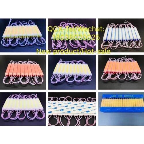 2.4W COB LED Module DC12V Super Bright 9 LED Waterproof LED Modules Advertisement Design Lighting